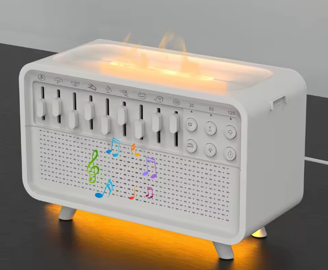 Humidificador de luz nocturna con ruido blanco